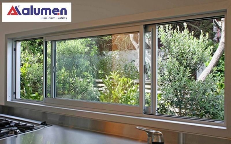 Cửa sổ nhôm kính trượt lùa là giải pháp hiệu quả cho những công trình có kích thước nhỏ hẹp